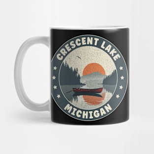 Crescent Lake Michigan Sunset Mug